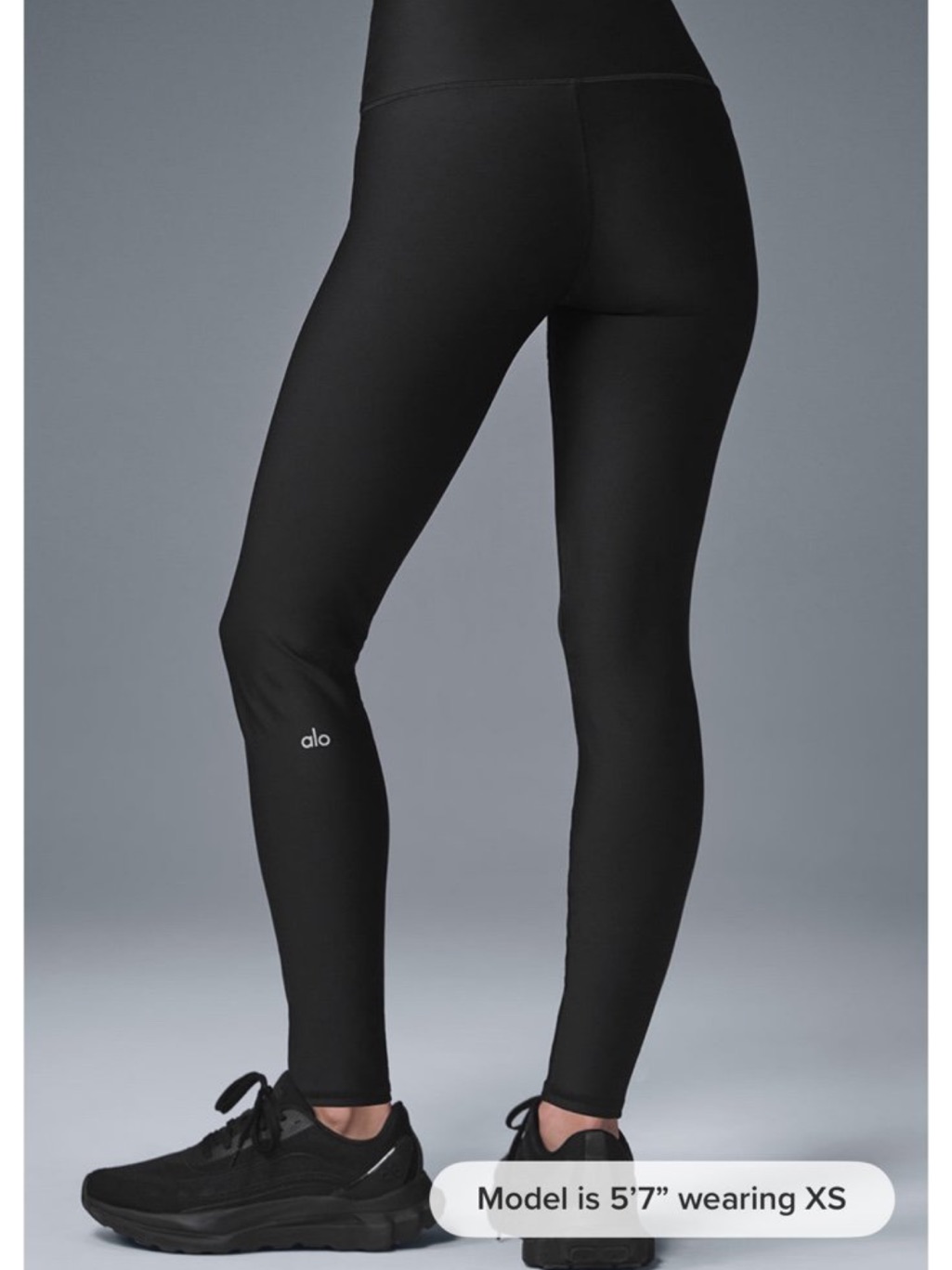 Alo Yoga Black High-Waist Leggings